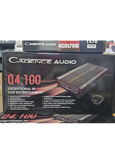 Cadence Q4.100 Anfi 4x100 Rms Ab Clas Anfi Bas Kontrollü
