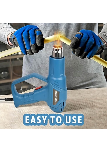 Tograt TGR-101 Profesyonel 2000 W Sıcak Hava Tabancası ( 2 Kademeli ) Yx6