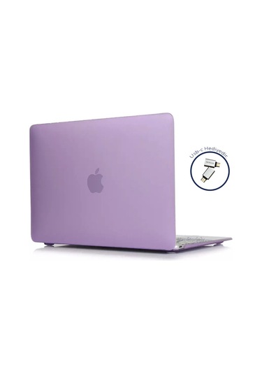 Apple Uyumlu MacBook Pro Kılıf Hardcase Touch Bar A2141 2019 İle Kılıf Siyah