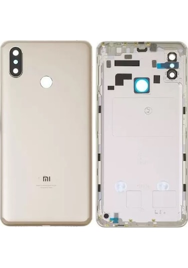 Xiaomi Mi Max 3 Boş Kasa Arka Kapak Pil Batarya Kapağı