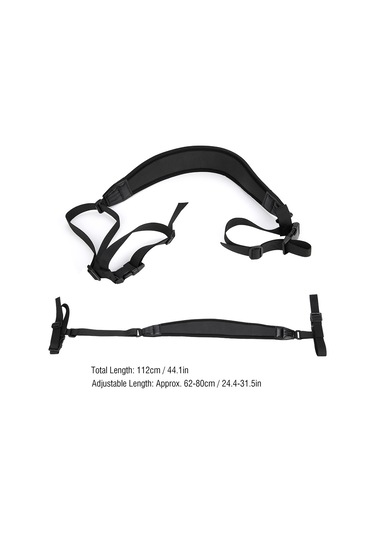 Geeksen Tripod Ve Işık Ayakçığı Askısı - Ergonimik, Uzunluğu Ayarlanabilir 62-80cm , Dayanıklı Nilon+plastik Materyal, Hafif Ve Taşınabilir