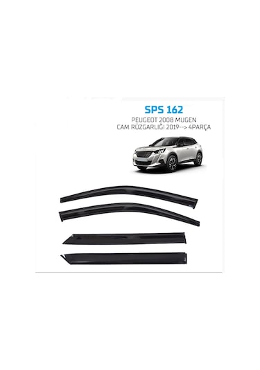 Peugeot 2008 Sunplex Mugen Cam Rüzgarlığı 2019-- 4parça