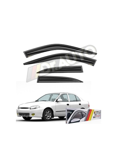 Hyundai Accent Yumurta Kasa 1995-2000 Cam Rüzgarlığı 4'lü