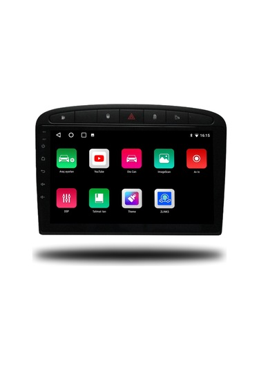 Navmina Peugeot 308 Android Carplay Multimedya 2007-2013 2gb Ram + 32gb Hafıza + 4 Çekirdek