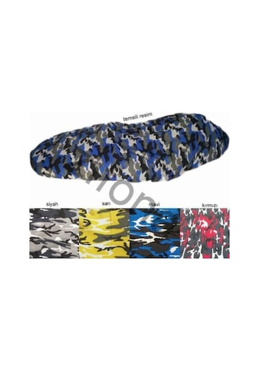 Piaggio X9 250 Motosiklet Sele Örtüsü Koruma Kamuflaj