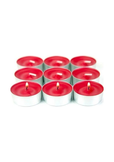 Tealight Kırmız Mum 100 Lü Paket