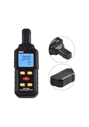 Hplive 3 İn 1 Emf Metre, Radyasyon Dedektörü, Dozimetre Geiger