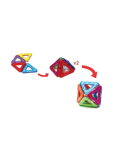 Magformers Mıknatıslı Triangle Set - 12 Parça