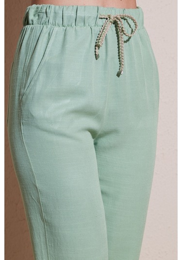 Fashion Friends Kadın Pantolon 24y0250k1 Yeşil