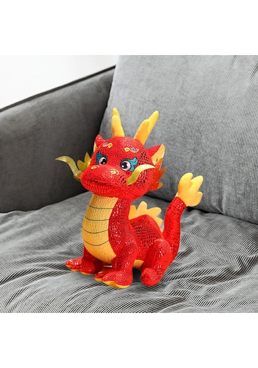 Homyl Doldurulmuş Hayvan Kanepe Çin Yeni Yılı Ejderha M