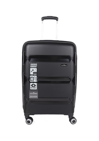 Hotowa Gold Pp Valiz 8011 Siyah Tsa Kilitli Orta Boy Siyah