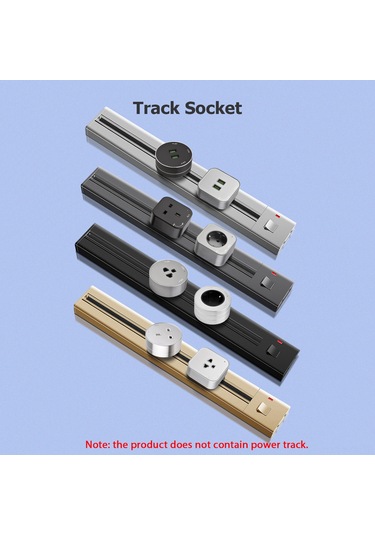 Kosona Ev Tipi Çoklu Priz Adaptörü - 16a Kare Gri Eu/us/uk Fiş + Çift Usb Port 250v