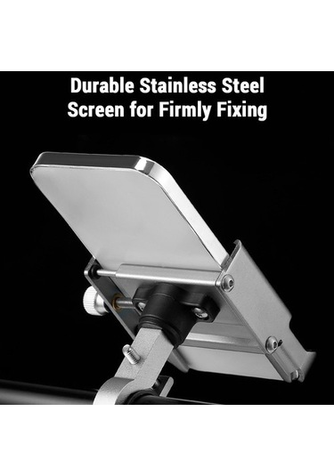 Voguecode Al Alüminyum Döner Cep Telefonu Tutucu Siyah Yok Havalandırma R6jmbb