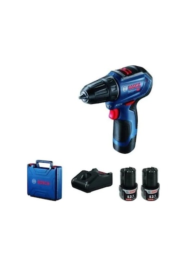 Bosch Professional GSR 12V-30 2x2Ah Çift Akülü Delme/Vidalama Makinesi - 06019G9000
