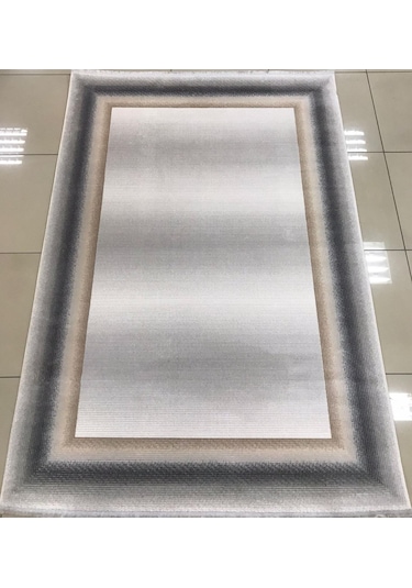 Padişah Halı Eternity 78674 096 Serisi Akrilik Salon Oturma Odası Halısı Gri - Krem