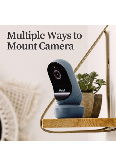 Owlet Cam 2 - Kameralı Ve Sesli Video Bebek Monitörü - Uyku Zamanı Mavisi