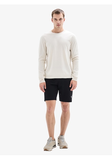 Erkek Sweatshirt 40924 - Krem Krem