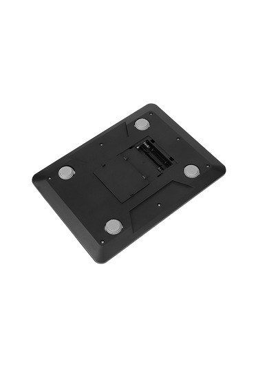 Youmex Pratik Mutfak Dijital Terazi, 10kg/1g Hassas Ölçüm, Paslanmaz Çelik Yüzey, Çoklu Birim Dönüşümü G/oz/ml/kg Siyah