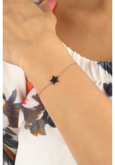 Azuris 925 Ayar Gümüş Mini Yıldız Bileklik