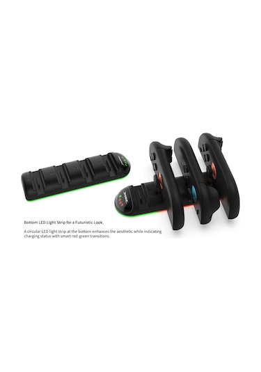 Nintendo Switch 2 Joy-con 4'lü Şarj İstasyonu Led Göstergeli Dobe-tns31114