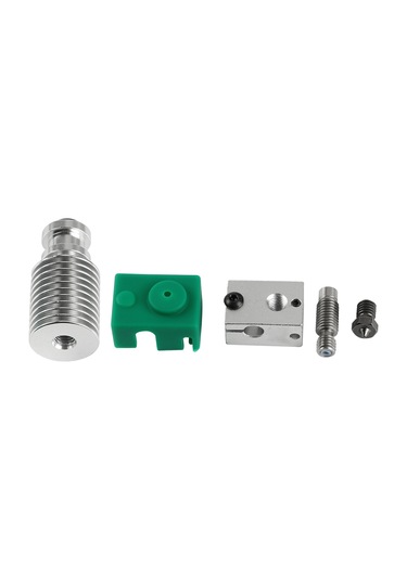 Shineyee Mk3 Hotend İçin 1.75mm Filament Uyumlu V6 Nozzle Ve Metal Radyatörlü Güncellenmiş Ekstruder Radyatör Seti