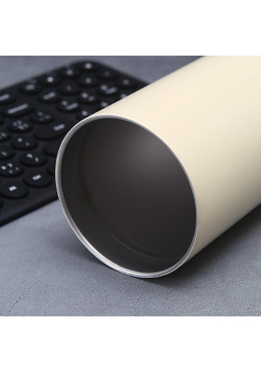 Dinosaurs Paslanmaz Çelik Çift Duvar Vakumlu Hasır Kupa-172 Altın