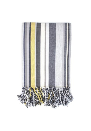 Mandaş Cotton Pamuk Keten Peştemal (100X180)-Gold