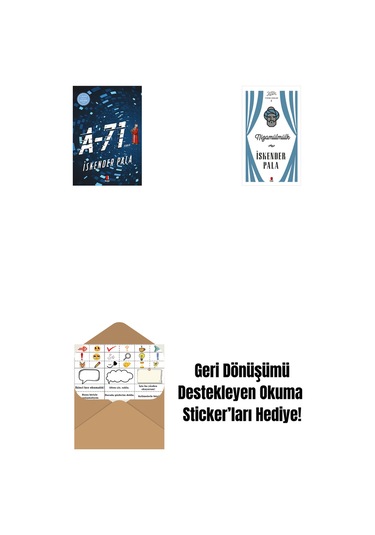 A-71 + Nizamülmülk Ciltli + Okuma Sticker'ları