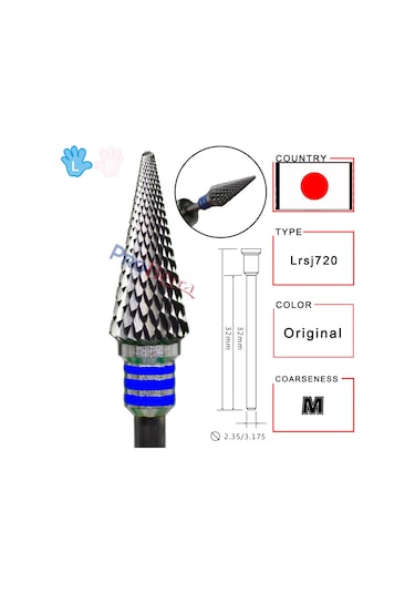 Rolinstar Beyaz Seramik Solak Kişi Alev Bit Belirlenmiş Freze Kesiciler Çıkarma Jel Cila Vernik Tırnak Matkap Ucu Fildişi
