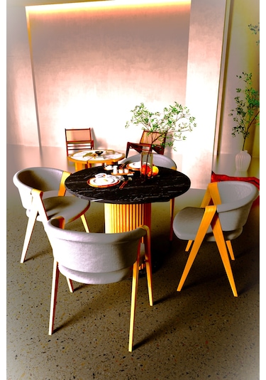 Antoryum Yemek Mutfak Balkon Ofis Masası Dekoratif