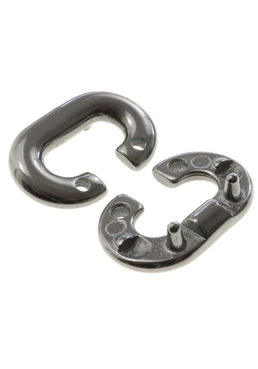 2'li Zincir Ek Baklası. 10mm. Paslanmaz. 316 Krom