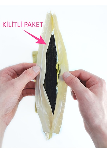 Wandobada Yaki Sushi Nori Yosunu 50 Yaprak 135 G