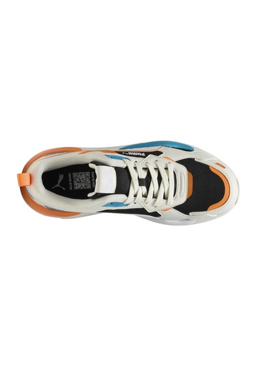 399064-19 Puma X-ray 3 Erkek Spor Ayakkabı Beyaz 399064-19 Beyaz Yeşil Turuncu