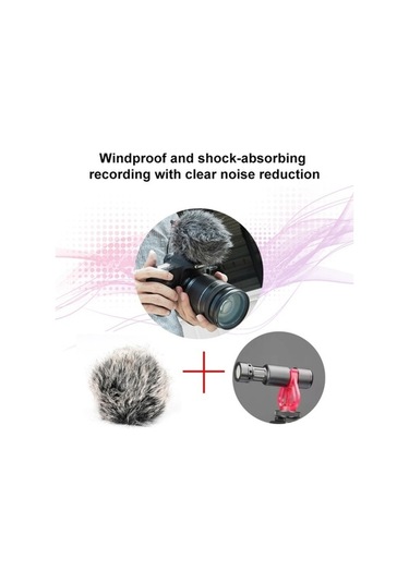 Wondernest M30 Kablolu Kondenser Av Tüfeği Mikrofon Gezisi Vlog Studio Video Kameralı Telefon İçin, Kablosuz
