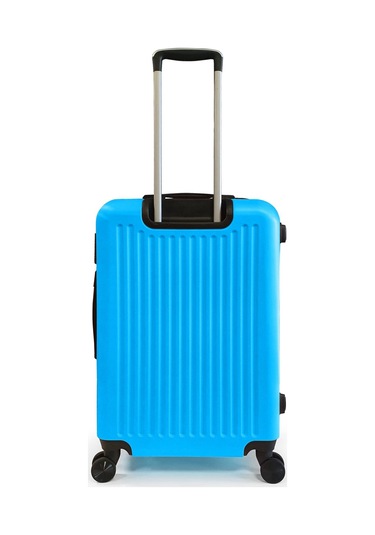 Coral High Abs Mavi Büyük Boy Valiz 16428 Mavi