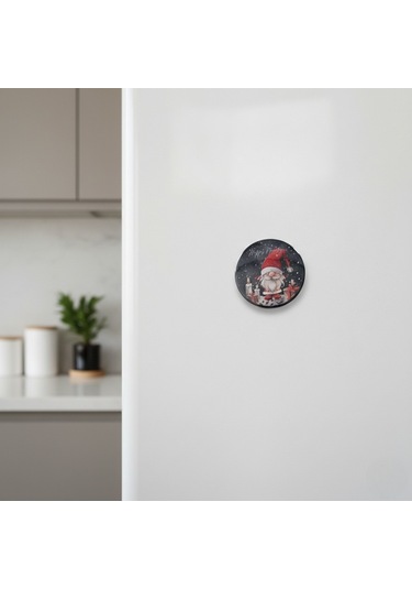 Yılbaşı Buzdolabı Magnet Seti No: 1 4 Adet Magnet