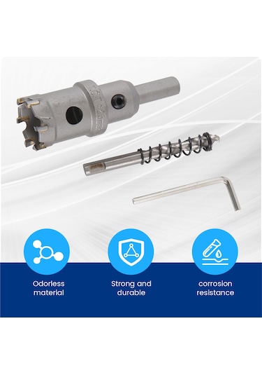 Sointeresting Karbür Uçlu Metal Kesici Paslanmaz Çelik Hss Matkap Ucu Delik Testeresi Delik Testeresi Boyutu: 25mm