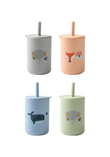 Dolıty Eğitim Kupası 150ml Kırılmaz Bebek İçme Fil