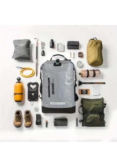 Dashanshop 20l Sarı Yüksek Kaliteli Taktik Sırt Çantası Dayanıklı Outdoor Gezi Kampçılık İçin Altın