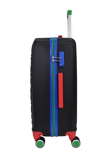 United Colors Of Benetton Lüx Abs 2'li Valiz Seti Büyük Boy - Orta Boy Siyah Bnt600 Siyah