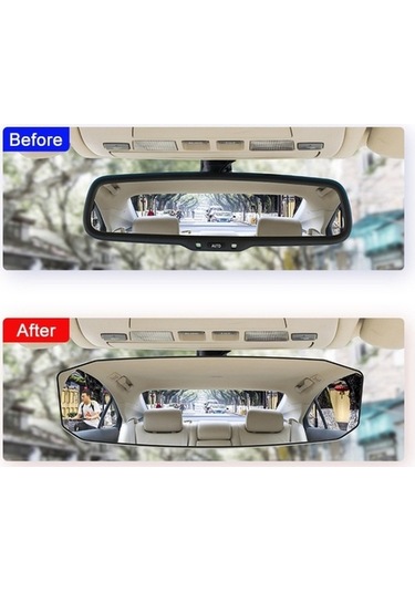 Wondernest Shunwei Sd-2414 Araba Parlatma Önleyici Dikiz Aynası, 244x90mm, Anti-glare