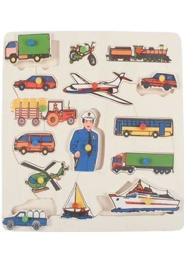 TAŞITLAR (KULPLU) PUZZLE