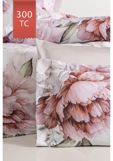 Varol Royal Saten Tek Kişilik 300tc Nevresim Takımı - Pamira Çok Renkli