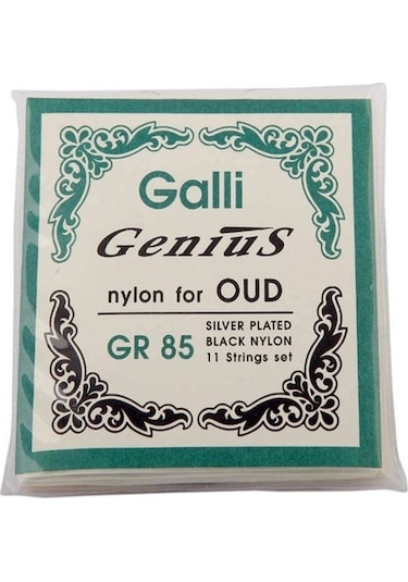 Galli Gr-85 İtalyan Profesyonel Ud Teli Seti-Siyah Renk