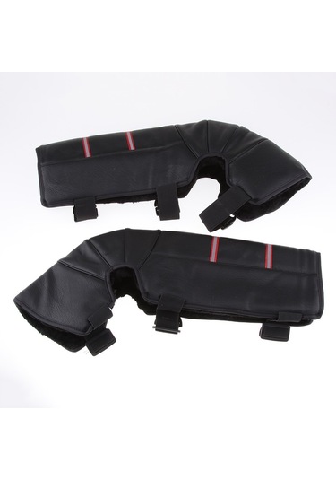 Dinosaurs Store 2 Adet Uzun Motosiklet Dizliği - Siyah Yeşil