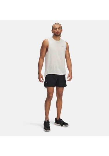 Erkek Ua Trail Run Launch Şort 1389810-001 Siyah