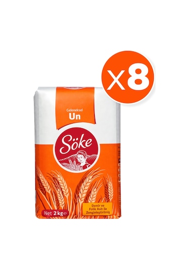 Söke Un 8 x 2 KG