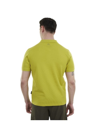 Alpinist Edge Erkek Polo T-shirt Lime 001