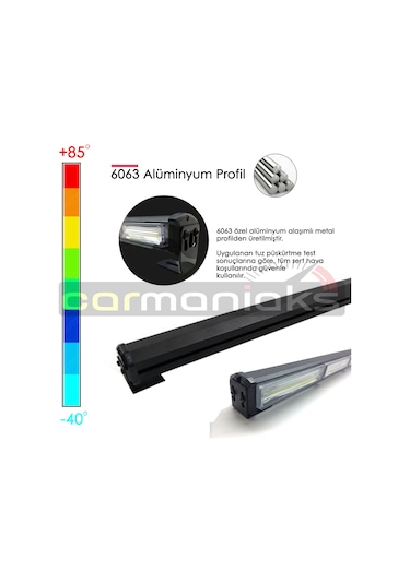 Cob 180 W Çakarlı Off Road 6'lı Led