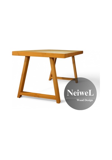 Neiwel Riza Doğal Ahşap Mutfak Ve Yemek Masası-70-140 Açık Ceviz